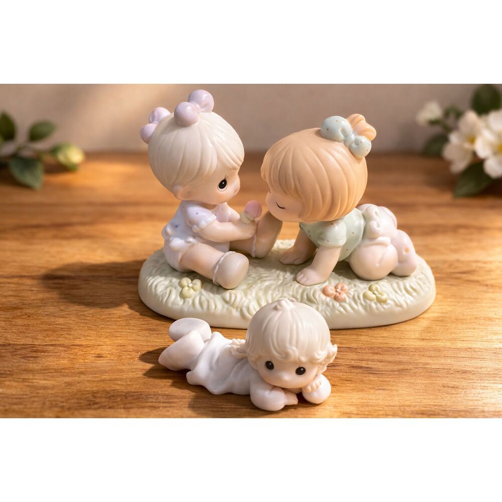 Precious Moments Figurine Set – Preowned – Ships Carefully Packaged